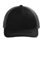 Port Authority ® Unstructured Snapback Trucker Cap C119 - Port Authority C119 Black/ Grey Steel OSFA Hats