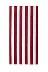 Port Authority ® Value Cabana Stripe Beach Towel PT45 - Port Authority PT45 Red OSFA Classic Towels