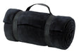 Port Authority ® - Value Fleece Blanket with Strap. BP10 - Port Authority BP10 Black OSFA Accessories