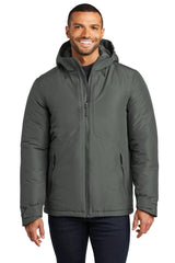 Port Authority ® Venture Waterproof Insulated Jacket J362 - Port Authority J362 Grey Smoke XS Insulated Jackets