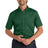 Port Authority W809 Short Sleeve SuperPro React Twill Shirt - Port Authority W809 Dark Green XS Woven Shirts