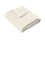 Port Authority ® Waffle Throw BP92 - Port Authority BP92 Parchment OSFA Accessories