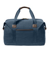 Port Authority ® Washed Canvas Duffel BG8030 - Port Authority BG8030 River Blue Navy OSFA Bags