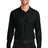 Port Authority ® Wearever Signature Pique Long Sleeve Polo K200LS - Port Authority K200LS Deep Black XS Polos/Knits