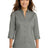 Port Authority ® Women's 3/4 - Sleeve SuperPro ™ Twill Shirt. L665 - Port Authority L665 Monument Grey XS Women's