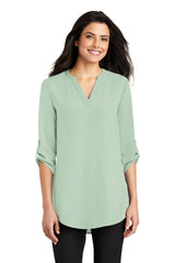 Port Authority ® Women's 3/4 - Sleeve Tunic Blouse. LW701 - Port Authority LW701 Misty Sage XS Women's