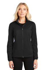Port Authority ® Women's Active Soft Shell Jacket. L717 - Port Authority L717 Deep Black XS Soft Shell Jackets