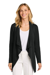 Port Authority ® Women's Breakwater Open Cardigan LK820 - Port Authority LK820 Deep Black XS Sweatshirts/Fleece
