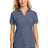 Port Authority ® Women's C - FREE ® Cotton Blend Pique Polo LK867 - Port Authority LK867 Navy Heather XS Polos/Knits