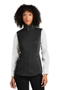 Port Authority ® Women's Collective Smooth Fleece Vest L906 - Port Authority L906 Deep Black XS Outerwear