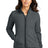 Port Authority ® Women's Connection Fleece Jacket L110 - Port Authority L110 Charcoal XS Fleece Jackets