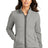 Port Authority ® Women's Connection Fleece Jacket L110 - Port Authority L110 Gusty Grey XS Fleece Jackets