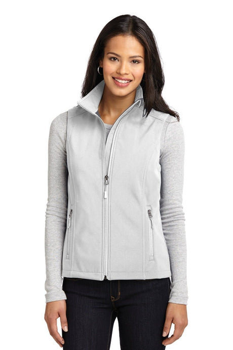 Port Authority ® Women's Core Soft Shell Vest. L325 - Port Authority L325 Marshmallow XS Soft Shell Jackets