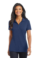 Port Authority ® Women's Cotton Touch ™ Performance Polo. L568 - Port Authority L568 Estate Blue XS Polos/Knits