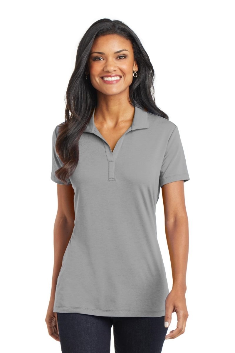 Port Authority ® Women's Cotton Touch ™ Performance Polo. L568 - Port Authority L568 Frost Grey XS Polos/Knits