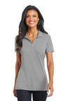 Port Authority ® Women's Cotton Touch ™ Performance Polo. L568 - Port Authority L568 Frost Grey XS Polos/Knits