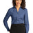 Port Authority ® Women's Crosshatch Easy Care Shirt. L640 - Port Authority L640 Deep Blue XS Dress Shirt