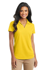 Port Authority Women's Dry Zone Grid Polo. L572 - Port Authority L572 Yellow XS Polos/Knits