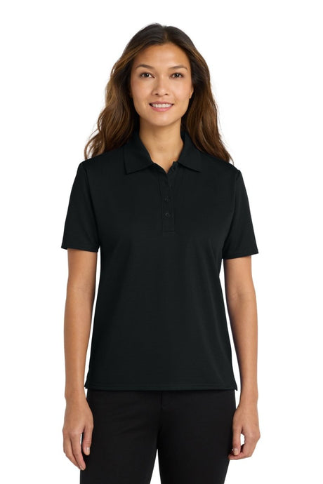 Port Authority ® Women's Dry Zone ® Ottoman Polo. L525 - Port Authority L525 Black XS Polos/Knits