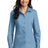 Port Authority ® Women's Long Sleeve Carefree Poplin Shirt. LW100 - Port Authority LW100 Carolina Blue XS Women's