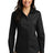 Port Authority ® Women's Long Sleeve Carefree Poplin Shirt. LW100 - Port Authority LW100 Deep Black XS Women's