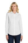 Port Authority ® Women's Long Sleeve SuperPro React ™ Twill Shirt. LW808 - Port Authority LW808 White XS Women's