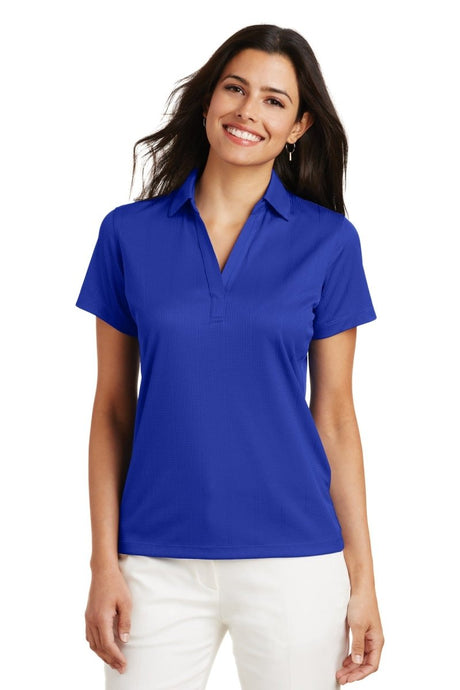 Port Authority ® Women's Performance Fine Jacquard Polo. L528 - Port Authority L528 Hyper Blue XS Polos/Knits