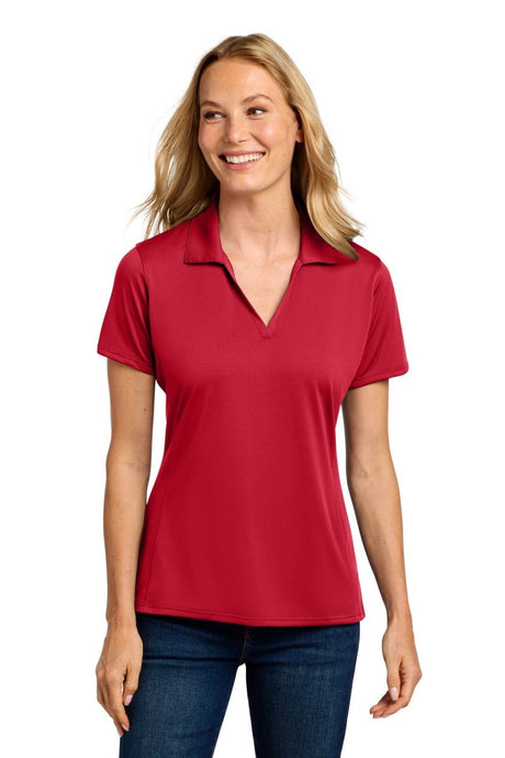 Port Authority ® Women's Performance Staff Polo LK398 - Port Authority LK398 Engine Red XS Polos/Knits