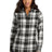 Port Authority ® Women's Plaid Flannel Tunic . LW668 - Port Authority LW668 Snow White/ Black XS Women's