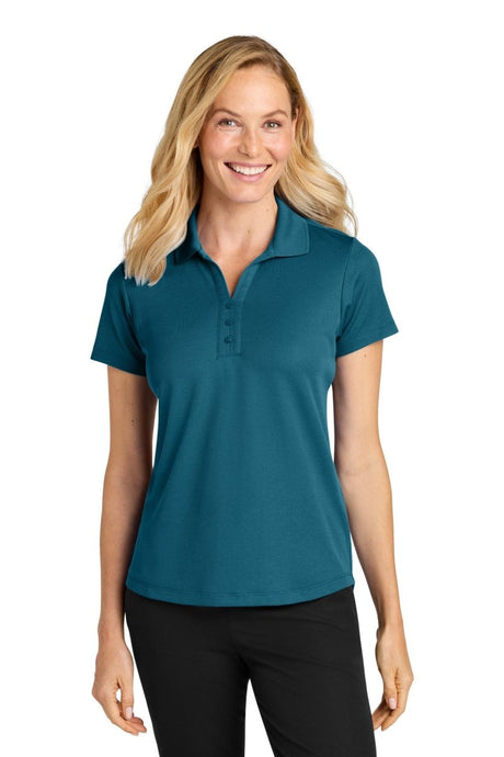 Port Authority ® Women's Plaited Pique Polo LK620 - Port Authority LK620 Moroccan Blue XS Polo