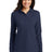 Port Authority ® Women's Silk Touch™ Long Sleeve Polo. L500LS - Port Authority L500LS Navy XS Polos/Knits