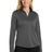 Port Authority ® Women's Silk Touch ™ Performance 1/4 - Zip LK584 - Port Authority LK584 Steel Grey/ Black XS Sweatshirts/Fleece