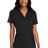 Port Authority ® Women's Silk Touch™ Performance Colorblock Stripe Polo. L547 - Port Authority L547 Black/ Steel Grey XS Polos/Knits