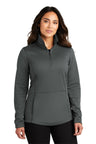 Port Authority ® Women's Smooth Fleece 1/4 - Zip L804 - Port Authority L804 Graphite XS Outerwear