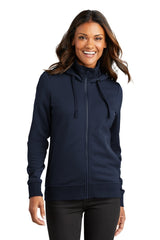 Port Authority ® Women's Smooth Fleece Hooded Jacket L814 - Port Authority L814 River Blue Navy XS Jackets