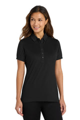 Port Authority ® Women's Stretch Pique Polo. L555 - Port Authority L555 Black XS Polos/Knits
