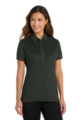Port Authority ® Women's Stretch Pique Polo. L555 - Port Authority L555 Grey Smoke XS Polos/Knits