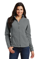 Port Authority ® Women's Value Fleece Jacket. L217 - Port Authority L217 Deep Smoke XS Fleece Jackets