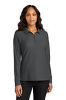 Port Authority ® Women's Wearever Signature Pique Long Sleeve Polo LK200LS - Port Authority LK200LS Storm Grey XS Long Sleeve Polos
