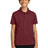 Port Authority ® Youth Dry Zone ® UV Micro - Mesh Polo Y110 - Port Authority Y110 Burgundy XS Polos/Knits