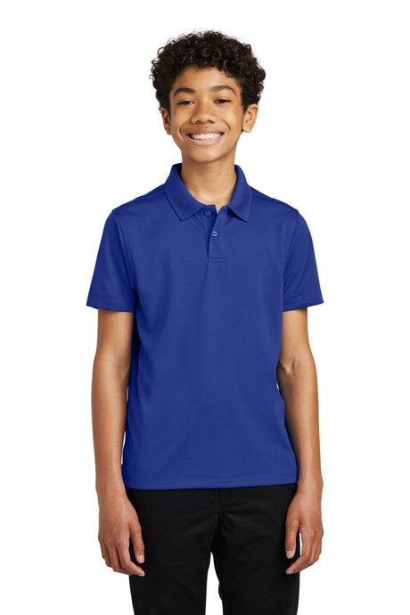 Port Authority ® Youth Dry Zone ® UV Micro - Mesh Polo Y110 - Port Authority Y110 True Royal XS Polos/Knits