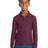 Port Authority ® Youth Long Sleeve Silk Touch™ Polo. Y500LS - Port Authority Y500LS Burgundy XS Polos/Knits