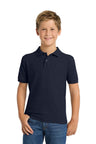 Port Authority ® Youth Silk Touch™ Polo. Y500 - Port Authority Y500 Navy XS Polos/Knits