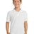 Port Authority ® Youth Silk Touch™ Polo. Y500 - Port Authority Y500 White XS Polos/Knits
