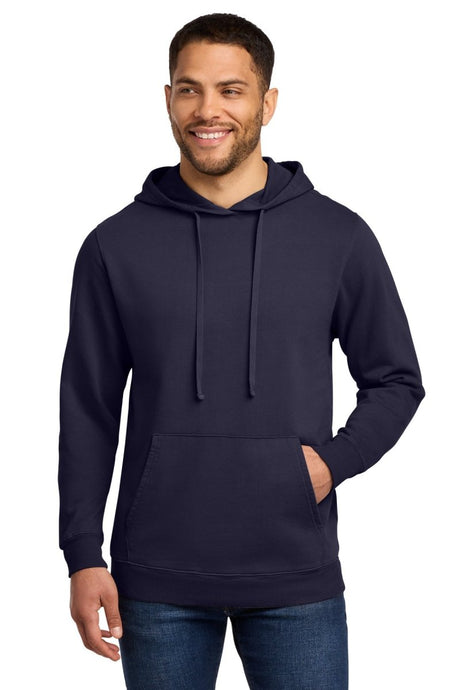 Port & Co ™ Beach Wash ® Garment - Dyed Pullover Hooded Sweatshirt. PC098H - Port & Co PC098H True Navy S Sweatshirts