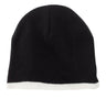 Port & Co ™ Beanie Cap. CP91 - Port & Company CP91 Black/ Natural OSFA Beanies