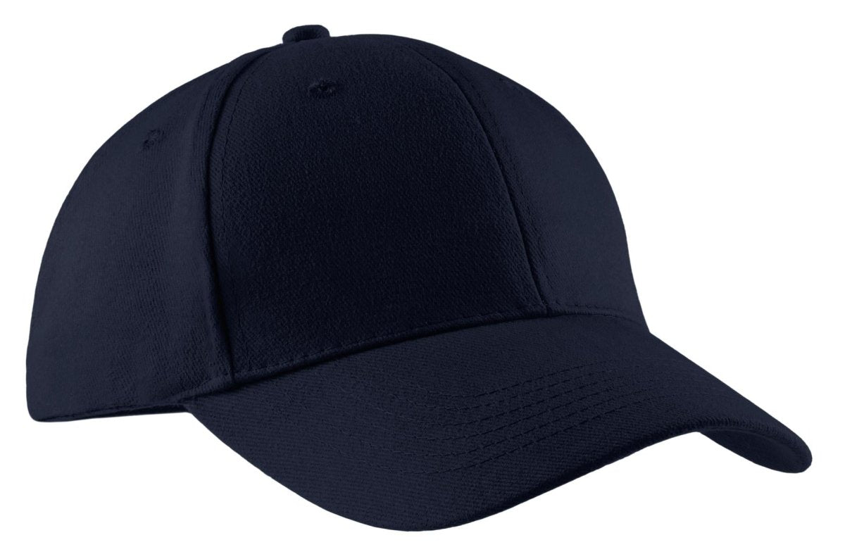 Port & Co ™ Brushed Twill Cap. CP82 - Port & Company CP82 Navy OSFA Hats