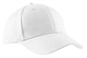 Port & Co ™ Brushed Twill Cap. CP82 - Port & Company CP82 White OSFA Hats