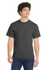 Port & Co ™ Core Blend Tee. PC55 - Port & Company PC55 Black Heather S T-Shirts