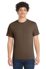 Port & Co ™ Core Blend Tee. PC55 - Port & Company PC55 Brown S T-Shirts